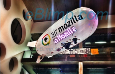 airmozilla RC blimp with LED screen remote control advertising